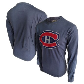 Montreal Canadiens American Needle Rooted - Long Sleeve T-Shirt - Navy