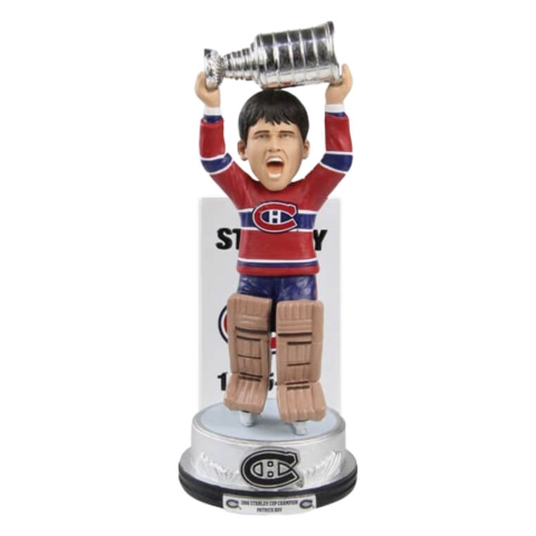 Patrick Roy Montreal Canadiens Stanley Cup Celebration Series Bobblehead (Pre Order)